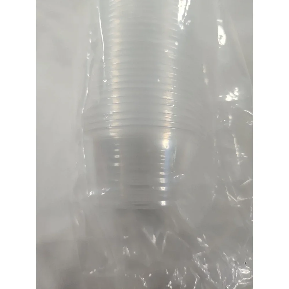 300 2 Oz Clear Plastic Disposable Cups With Lids Portion Cups 999P20/999PL2